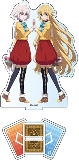 グッズ スタンドポップ Fate Grand Carnival アクリルフィギュア ジャンヌ ダルク ジャンヌ ダルク オルタ 不思議の国のアリス Ver ゲーマーズ キャラクターグッズ商品の総合通販