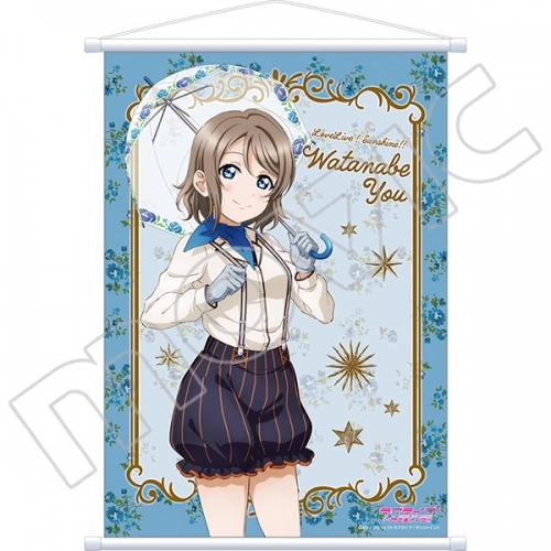 グッズ タペストリー ラブライブ サンシャイン タペストリー 渡辺 曜 ポピンズ風 ゲーマーズ キャラクターグッズ商品の総合通販