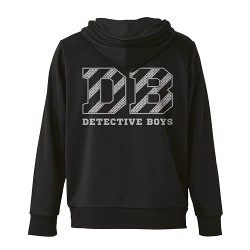 グッズ パーカー 名探偵コナン 少年探偵団 ドライパーカー Black S ゲーマーズ キャラクターグッズ商品の総合通販