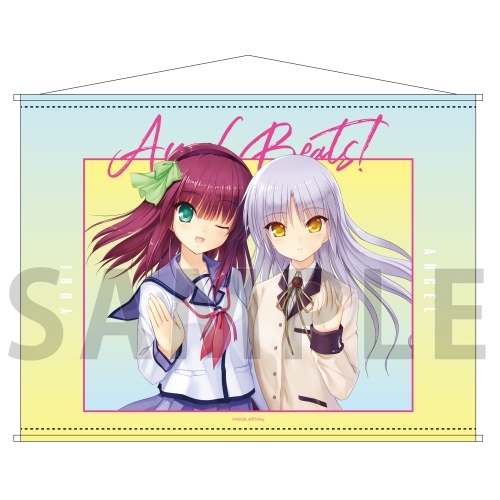 グッズ タペストリー Angel Beats B2タペストリー ゆり かなで ゲーマーズ先行販売 ゲーマーズ キャラクターグッズ商品の総合通販