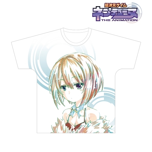 グッズ Tシャツ 超次元ゲイム ネプテューヌ ブラン ホワイトハート Ani Art フルグラフィックtシャツユニセックス サイズ L ゲーマーズ キャラクターグッズ商品の総合通販