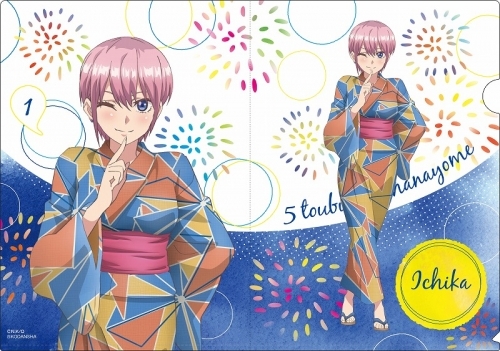 グッズ クリアファイル 五等分の花嫁 クリアファイルセット 中野 一花 浴衣ver ゲーマーズ キャラクターグッズ商品の総合通販