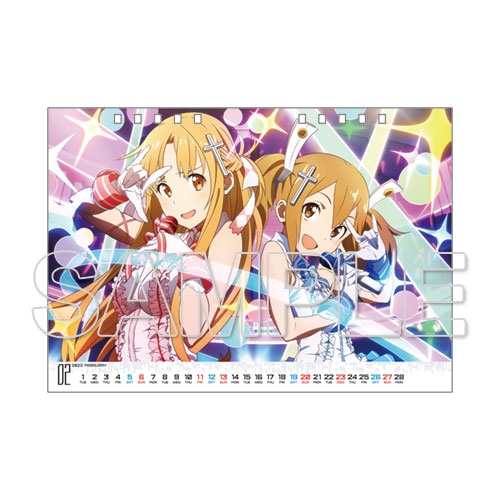 グッズ カレンダー ソードアート オンライン 卓上カレンダー 22 ゲーマーズ キャラクターグッズ商品の総合通販