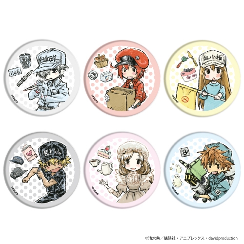 グッズ バッチ はたらく細胞 缶バッジ ゲーマーズ キャラクターグッズ商品の総合通販