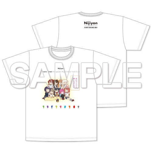 グッズ Tシャツ にじよん ラブライブ 虹ヶ咲学園スクールアイドル同好会 よんこま 1コマ総選挙1位tシャツ Lサイズ ゲーマーズ キャラクター グッズ商品の総合通販