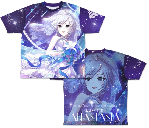 グッズ Tシャツ アイドルマスター シンデレラガールズ スターリーブライド アナスタシア 両面フルグラフィックtシャツ L ゲーマーズ キャラクターグッズ商品の総合通販