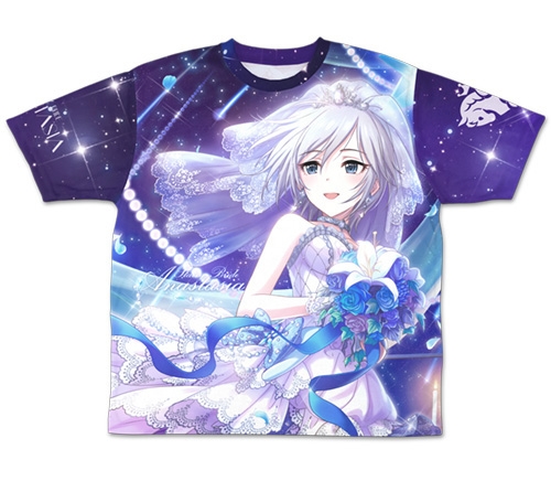 グッズ Tシャツ アイドルマスター シンデレラガールズ スターリーブライド アナスタシア 両面フルグラフィックtシャツ L ゲーマーズ キャラクターグッズ商品の総合通販