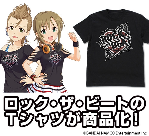 グッズ Tシャツ アイドルマスター シンデレラガールズ ロック ザ ビート Tシャツ Black L ゲーマーズ キャラクターグッズ商品の総合通販