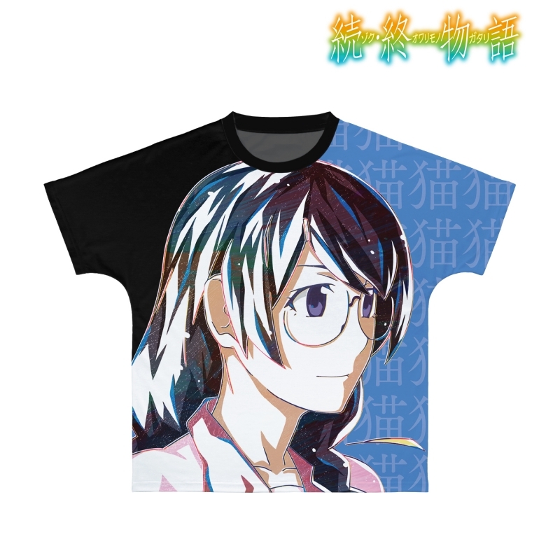 グッズ Tシャツ 続 終物語 羽川翼 Ani Art フルグラフィックtシャツユニセックス サイズ M ゲーマーズ キャラクターグッズ商品の総合通販