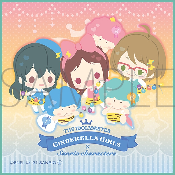 グッズ タオル アイドルマスター シンデレラガールズ ミニタオル サンリオキャラクターズ 村松さくら 大石泉 土屋亜子 ゲーマーズ キャラクターグッズ商品の総合通販
