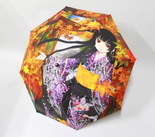 グッズ 傘 地獄少女 宵伽 折itagasa 描き下ろし 閻魔あい ゲーマーズ キャラクターグッズ商品の総合通販