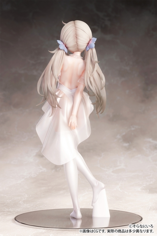 フィギュア そらなにいろ氏オリジナルイラスト 純白エロフ 1 6スケール 塗装済み完成品 特価 ゲーマーズ フィギュア商品の総合通販