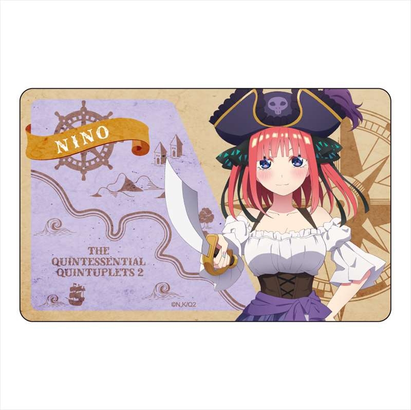 グッズ ステッカー 五等分の花嫁 パイレーツ Icカードステッカー 中野二乃 ゲーマーズ キャラクターグッズ商品の総合通販