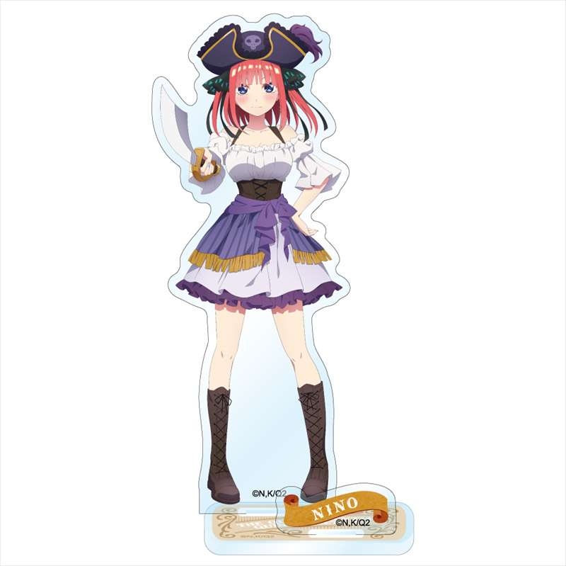 グッズ スタンドポップ 五等分の花嫁 パイレーツ アクリルスタンドjr 中野二乃 ゲーマーズ キャラクターグッズ商品の総合通販