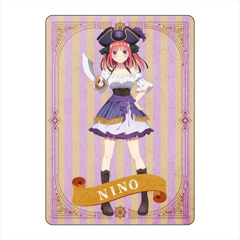 グッズ 下敷き 五等分の花嫁 パイレーツ A6下敷き 中野二乃 ゲーマーズ キャラクターグッズ商品の総合通販