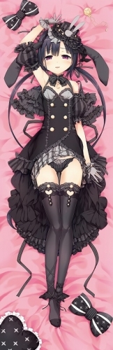 グッズ カバー まいてつ Pure Station ふかみ抱き枕カバー 黒ウサドレスver ゲーマーズ キャラクターグッズ商品の総合通販