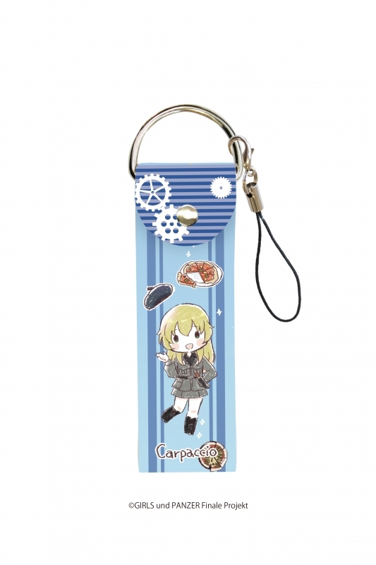 グッズ ストラップ ガールズ パンツァー 最終章 ビッグレザーストラップ 23 カルパッチョ グラフアート ゲーマーズ キャラクターグッズ商品の総合通販