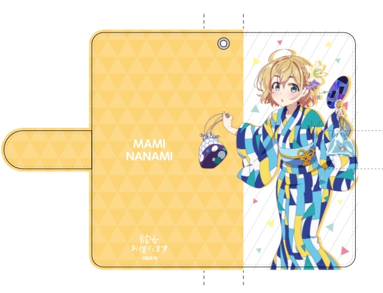 グッズ 携帯グッズ 彼女 お借りします 麻美 浴衣スマホケース ゲーマーズ キャラクターグッズ商品の総合通販