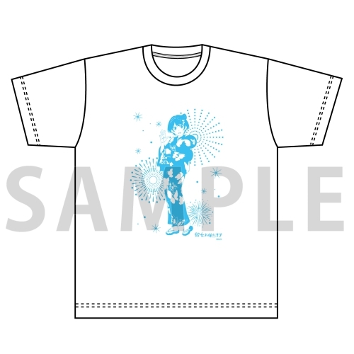 【グッズ-Tシャツ】彼女、お借りします 浴衣描き下ろし Tシャツ(瑠夏)