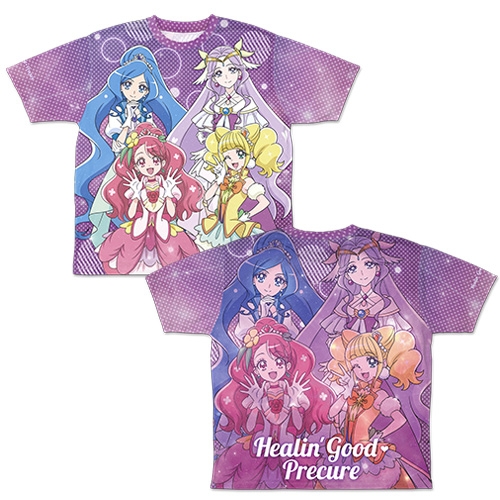 グッズ Tシャツ ヒーリングっど プリキュア 両面フルグラフィックtシャツ L ゲーマーズ キャラクターグッズ商品の総合通販
