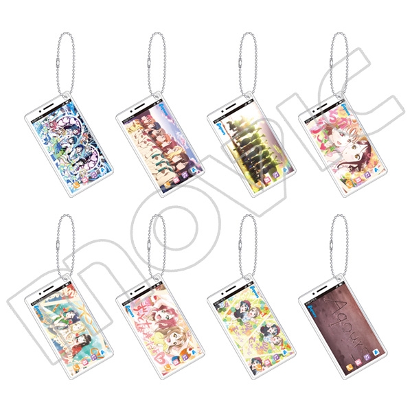 グッズ キーホルダー ラブライブ サンシャイン 場面写アクリルキーホルダーコレクション スマートフォン型 ゲーマーズ キャラクターグッズ商品の総合通販