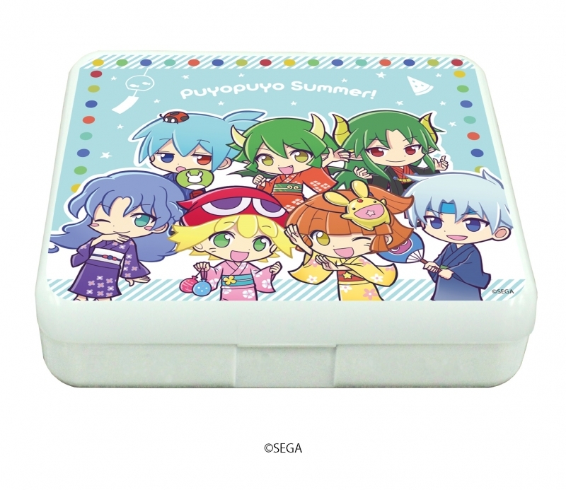 グッズ 小物入れ ぷよぷよ 小物ケース ラムネ付き 01 集合デザイン 浴衣ver ミニキャラ ゲーマーズ キャラクターグッズ商品の総合通販