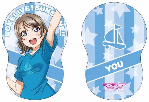 ラブライブ!サンシャイン!! ダイカットクッション 渡辺曜 アイコンTシャツver