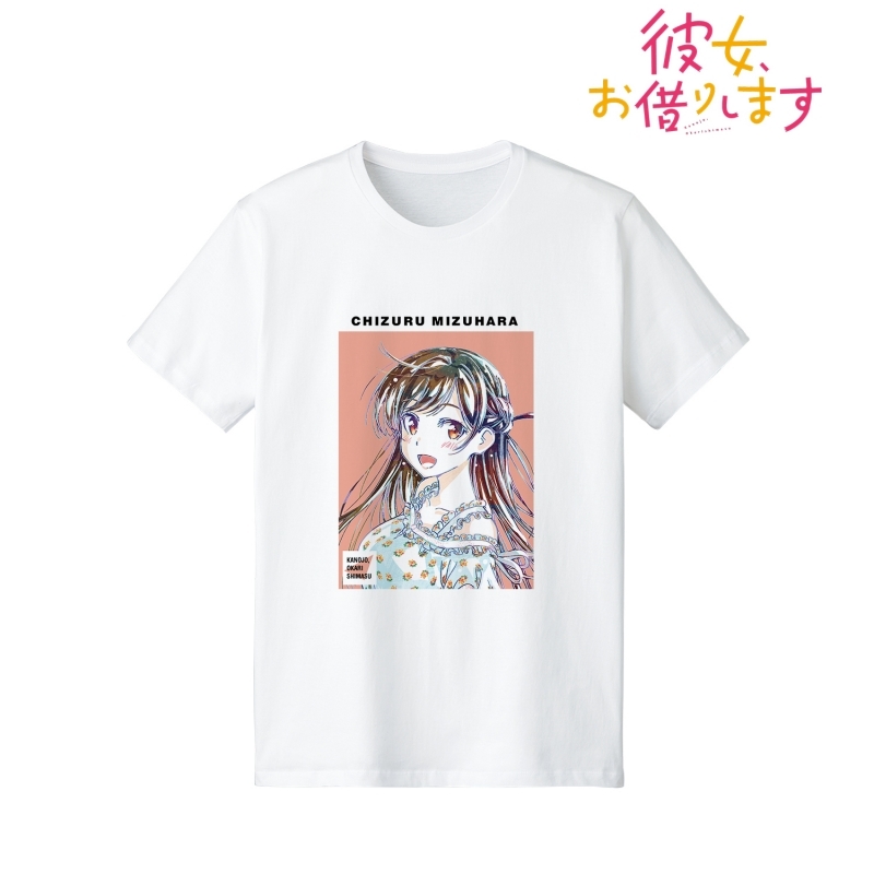 【グッズ-Tシャツ】彼女、お借りします 水原千鶴 Ani-Art Tシャツメンズ(サイズ/S)