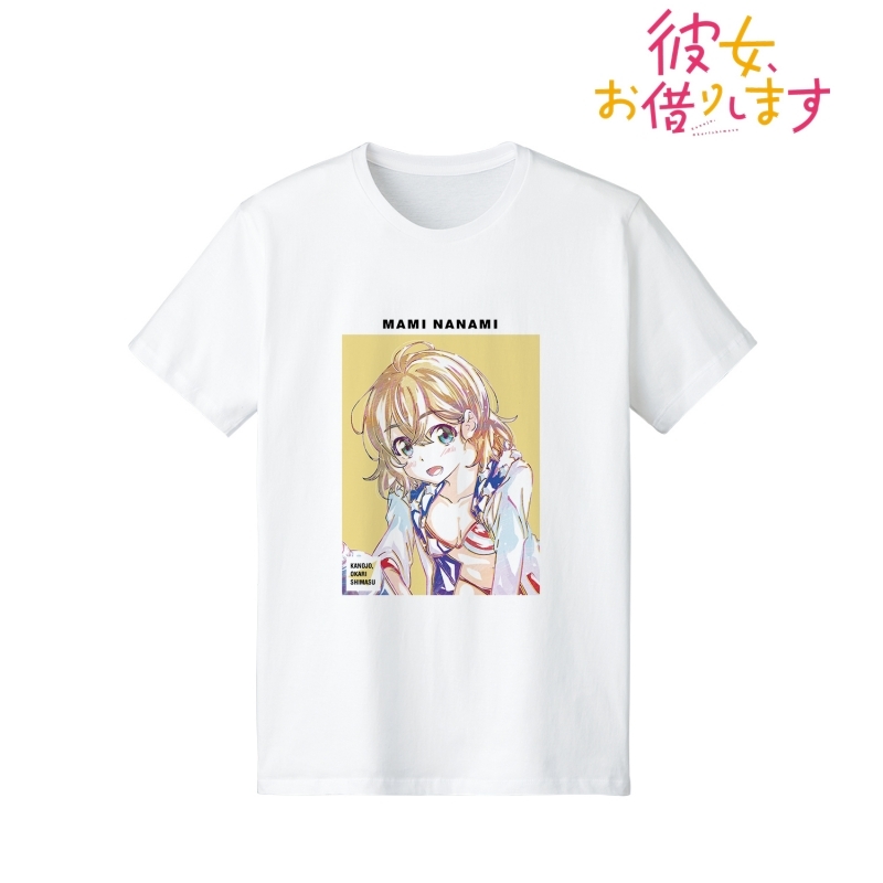 【グッズ-Tシャツ】彼女、お借りします 七海麻美 Ani-Art Tシャツメンズ(サイズ/S)