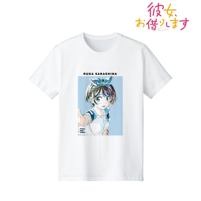 【グッズ-Tシャツ】彼女、お借りします 更科瑠夏 Ani-Art Tシャツメンズ(サイズ/S)