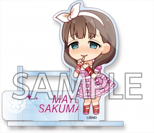 グッズ ペン立て アイドルマスター シンデレラガールズ アクリルペンスタンド あしすたんど2 佐久間 まゆ ゲーマーズ キャラクターグッズ 商品の総合通販