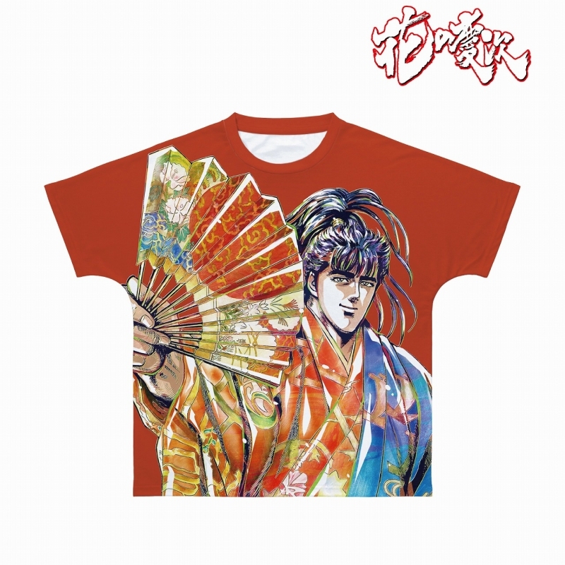 グッズ Tシャツ 花の慶次 ー雲のかなたにー 前田慶次 Ani Art フルグラフィックtシャツ Ver Aユニセックス サイズ M ゲーマーズ キャラクターグッズ商品の総合通販