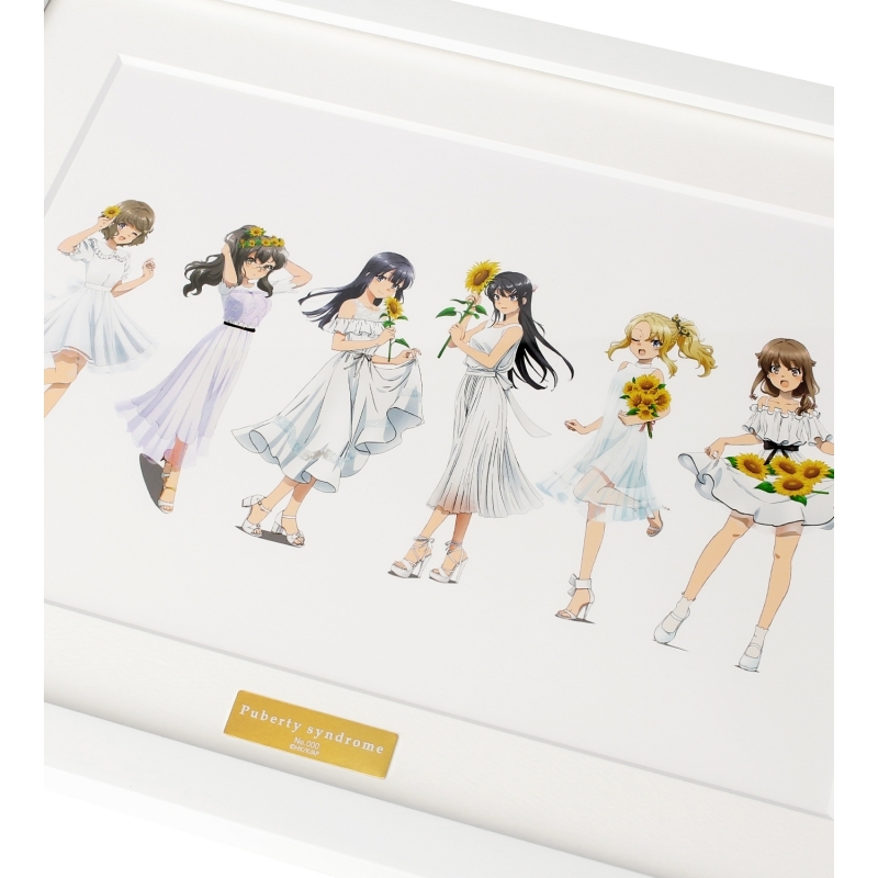 グッズ ボード 青春ブタ野郎はバニーガール先輩の夢を見ない 描き下ろしイラスト 集合 ひまわりと白いワンピースver キャラファイングラフ ゲーマーズ キャラクターグッズ商品の総合通販