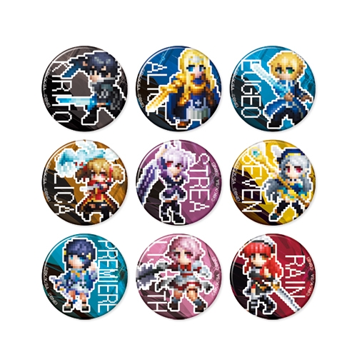 グッズ バッチ Saoゲームドット トレーディング缶バッジ A ゲーマーズ キャラクターグッズ商品の総合通販
