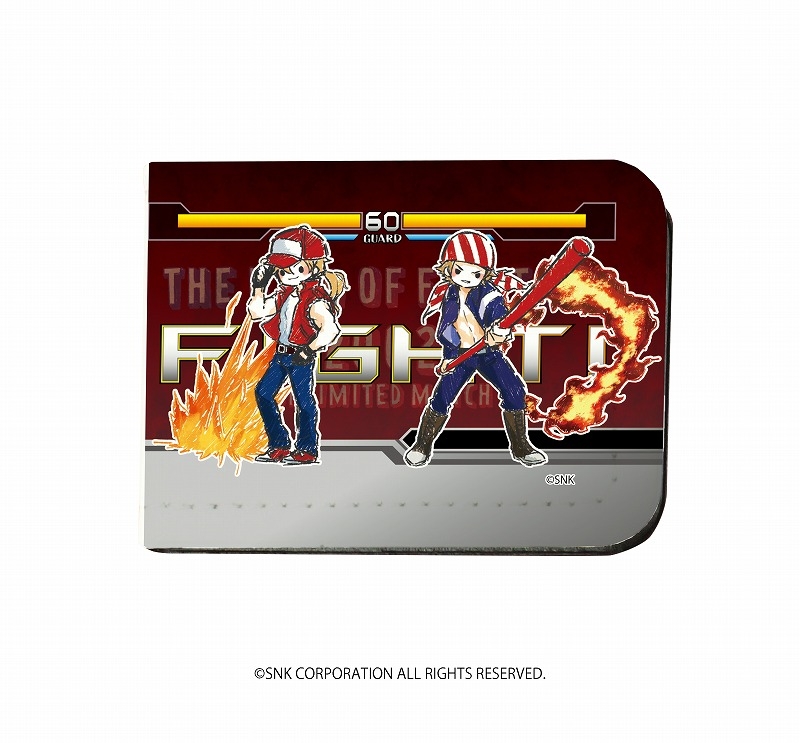 グッズ 文房具 Kof 02 Um レザーフセンブック 03 テリー ボガードvsビリー カーン グラフアート ゲーマーズ キャラクターグッズ商品の総合通販