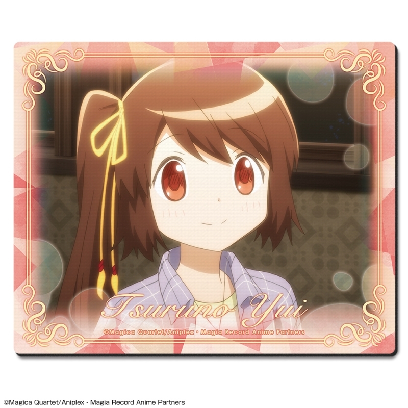 グッズ マウスパッド マギアレコード 魔法少女まどか マギカ外伝 ラバーマウスパッド デザイン03 由比鶴乃 ゲーマーズ キャラクターグッズ商品の総合通販