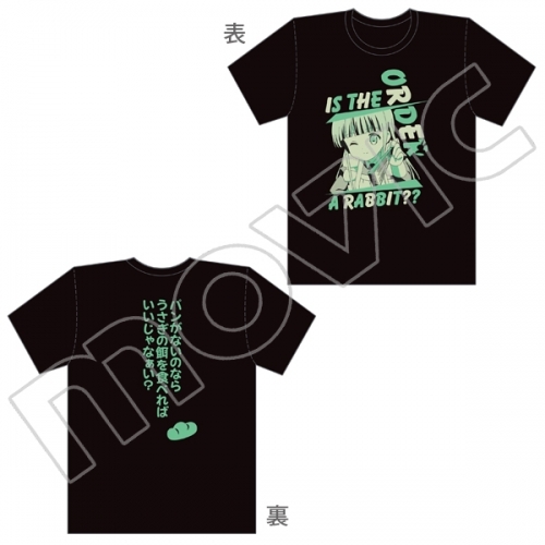 グッズ Tシャツ ご注文はうさぎですか Tシャツ 千夜 ゲーマーズ キャラクターグッズ商品の総合通販