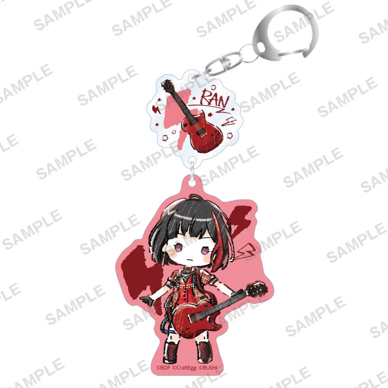 グッズ キーホルダー バンドリ ガールズバンドパーティ Graffartアクリルキーホルダー 美竹 蘭 ゲーマーズ キャラクターグッズ商品の総合通販