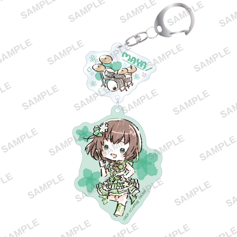 グッズ キーホルダー バンドリ ガールズバンドパーティ Graffartアクリルキーホルダー 大和 麻弥 ゲーマーズ キャラクターグッズ商品の総合通販