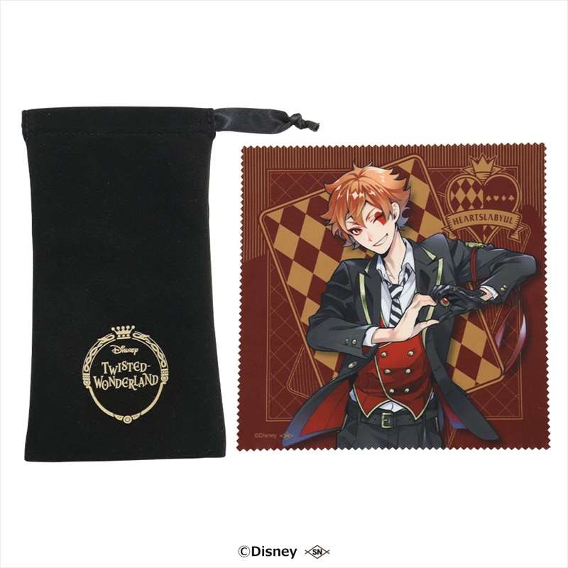 グッズ メガネケース ディズニー ツイステッドワンダーランド 眼鏡ケース クロスセット エース トラッポラ ゲーマーズ キャラクターグッズ 商品の総合通販