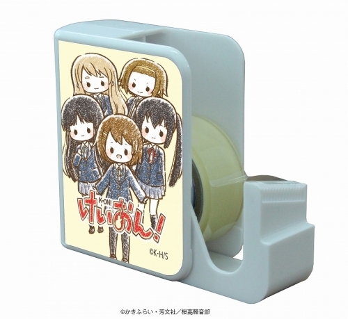 グッズ 文房具 けいおん キャラテープカッター 01 放課後ティータイム グラフアート ゲーマーズ キャラクターグッズ商品の総合通販