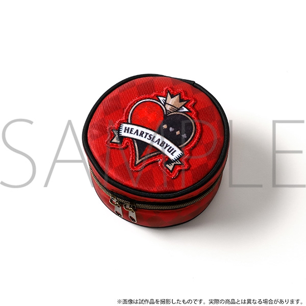 グッズ ポーチ ディズニー ツイステッドワンダーランド アクセサリーポーチ ハーツラビュル寮 ゲーマーズ キャラクターグッズ商品の総合通販