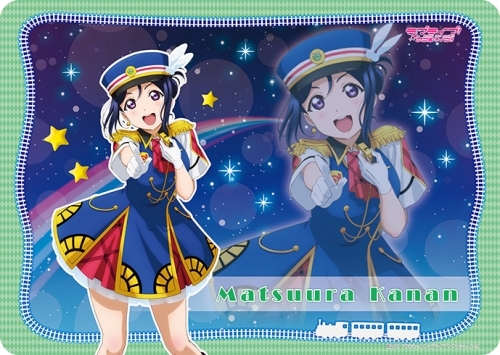 グッズ デスクマット ラブライブ サンシャイン キャラクター万能ラバーマット 松浦 果南 Happy Party Train Ver ゲーマーズ キャラクターグッズ商品の総合通販