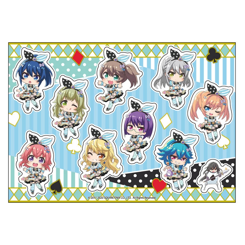 グッズ ステッカー プロジェクト東京ドールズ A6サイズステッカー ゲーマーズ キャラクターグッズ商品の総合通販