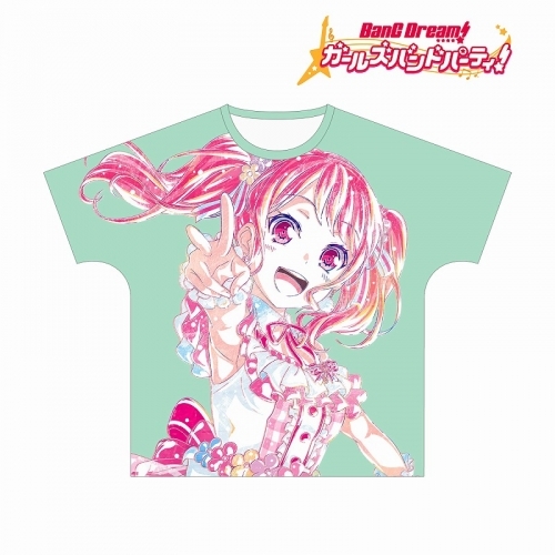 グッズ Tシャツ Bang Dream ガールズバンドパーティ 丸山彩 Ani Art フルグラフィックtシャツ Vol 2ユニセックス サイズ L ゲーマーズ キャラクターグッズ商品の総合通販