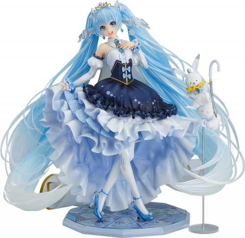 フィギュア キャラクター ボーカル シリーズ01 初音ミク 雪ミク Snow Princess Ver 1 7スケール塗装済み完成品 特価 ゲーマーズ フィギュア商品の総合通販