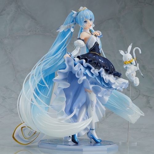 フィギュア キャラクター ボーカル シリーズ01 初音ミク 雪ミク Snow Princess Ver 1 7スケール塗装済み完成品 特価 ゲーマーズ フィギュア商品の総合通販