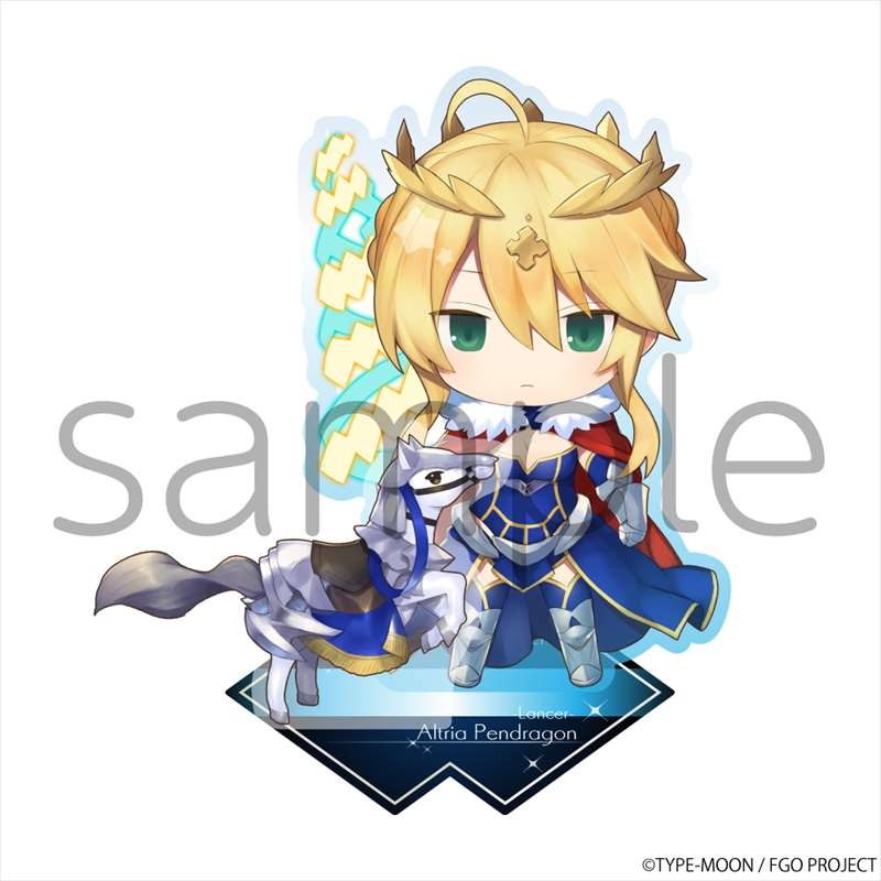 【グッズ-スタンドポップ】Fate/Grand Order きゃらとりあアクリルスタンド ランサー/アルトリア・ペンドラゴン