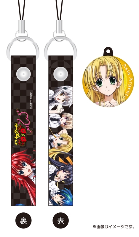グッズ ストラップ ハイスクールdxd New チャーム付きクリーナーストラップ アーシア アルジェント ゲーマーズ キャラクターグッズ商品の総合通販