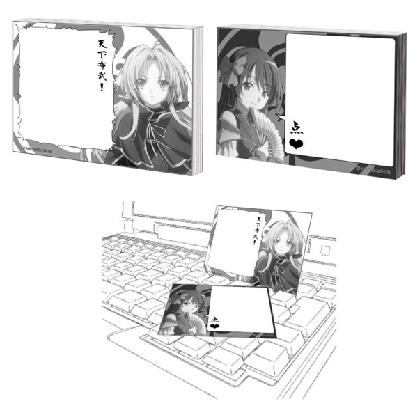グッズ メモ帳 織田信奈の野望 キャラクターコメントメモ ゲーマーズ キャラクターグッズ商品の総合通販